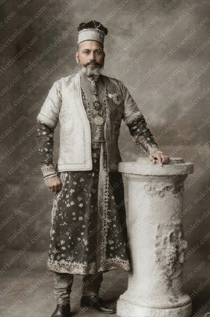 Nawab Aminiddin Khan Loharu (Superintendent of Malerkotla State)