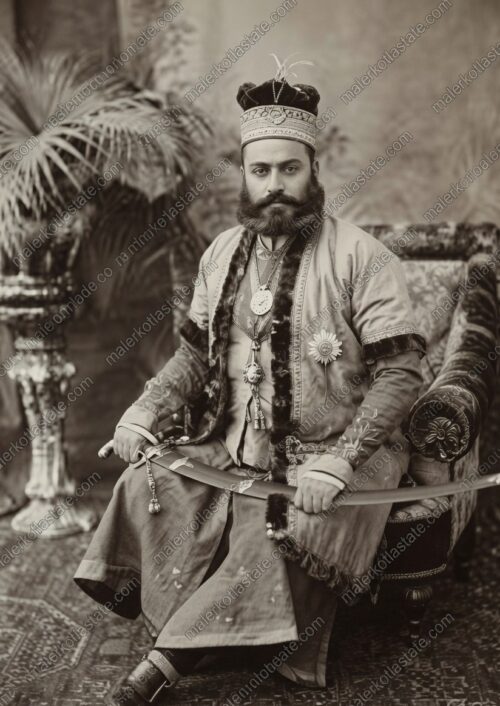 Nawab Aminiddin Khan Loharu (Superintendent of Malerkotla State)