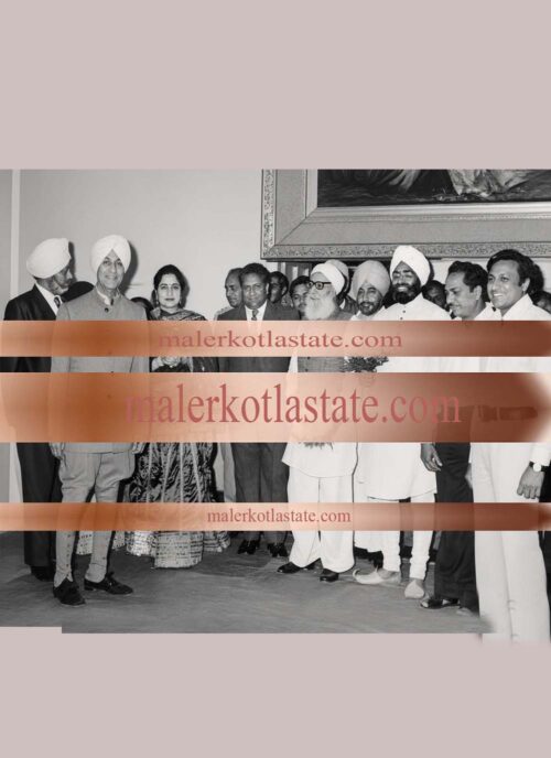 Nawab Iftikhar Ali Khan - Sajida Begum - Gaiyani Zail Singh